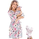 ECO BABY Mommy and Me Robe and Swaddle Set