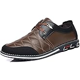 COSIDRAM Mens Casual Shoes Fashion Sneakers Dress Shoes for Men Walking Shoes Business Office Comfort Loafers