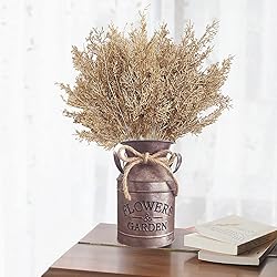 Artificial Branch Golden Antlers Grass, Fake Plants