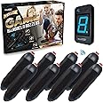 Digital Energy Wireless Handheld Game Buzzer System - Console Displays First Buzz-in - Great for Jeopardy, Family Feud, Trivia and Buzz Games - 8 Joystick Buzzers