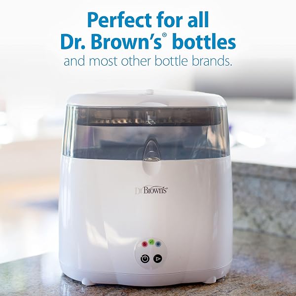 DR. BROWN’S DELUXE ELECTRIC STERILIZER FOR BABY BOTTLES AND OTHER BABY ESSENTIALS