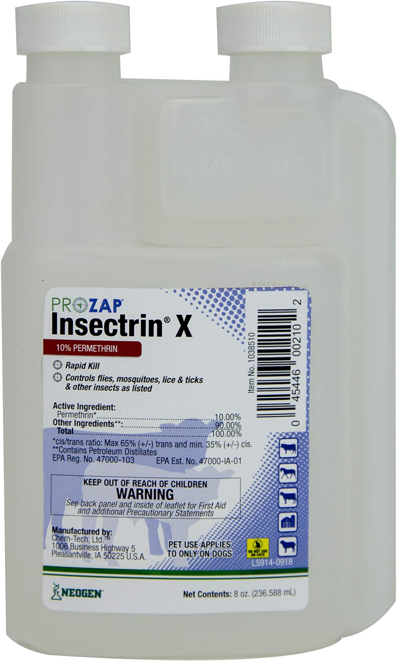 Neogen Insectrin X - 8 Ounce by Prozap