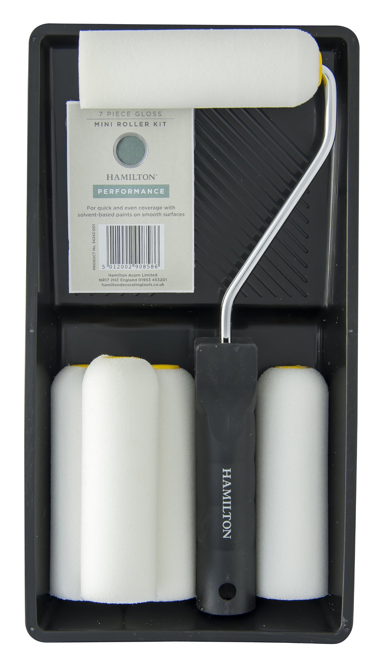 Hamilton Performance 7 Piece Gloss Mini Roller Kit