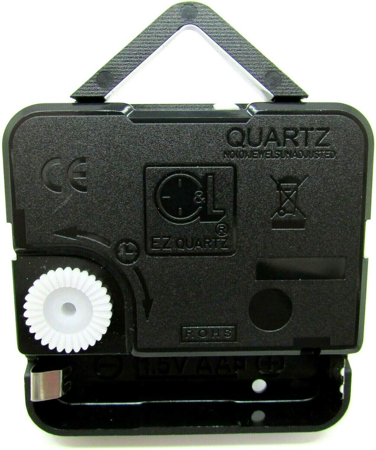 New Replacement Ticking Quartz Clock Movement Mechanism Motor Battery Operated For Repair ROHS (Extra Long, Gold Thread 20mm - Image 3