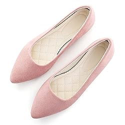 ChaiRong Zhou Women Comfort Pointed Toe Ballets
