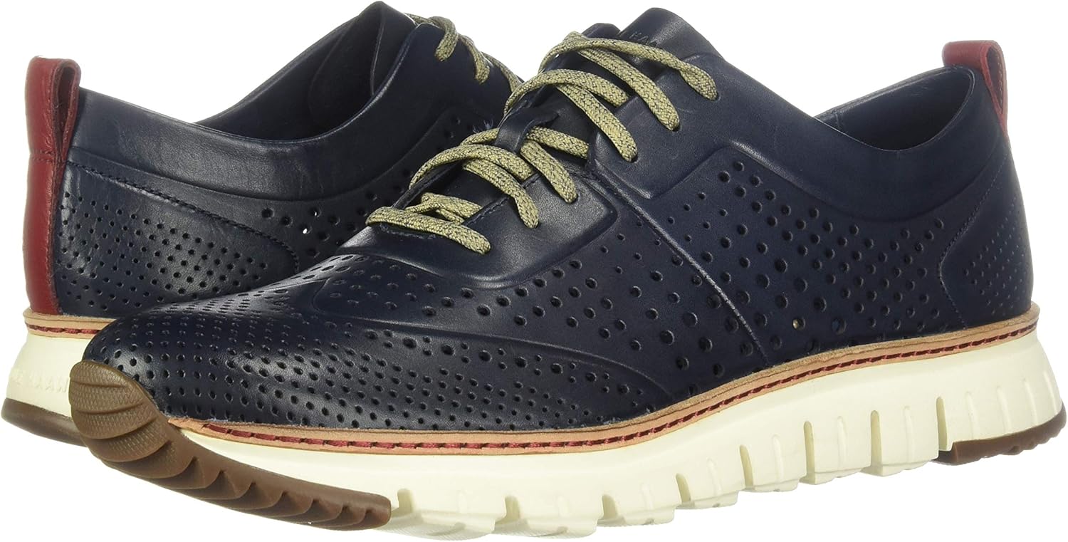 cole haan men's zerogrand laser perforated sneaker