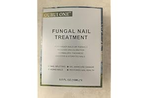 OURUI ONE FUNGAL NAIL TREATMENT Extra Strength – Toe Nail Fungus Treatments for Thick, Yellow, Discolored Nails – 7 Days Nail Fungus Treatment, Ingrown Toenail, Athletes Foot, Nail Growth & Strengthener
