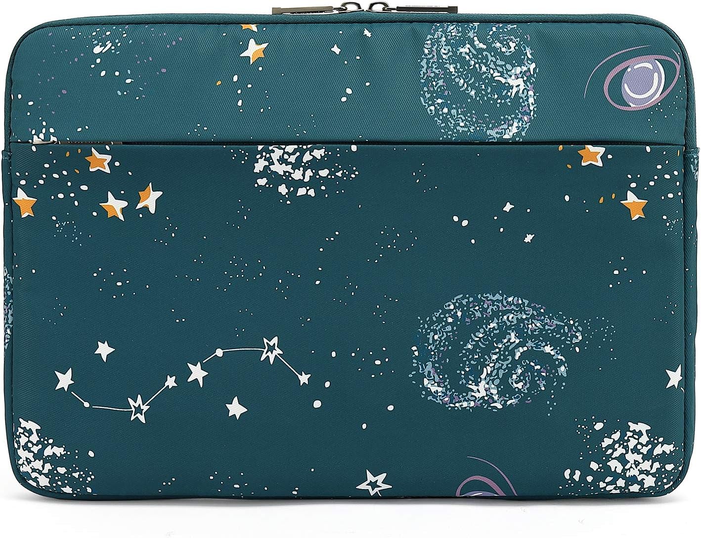 KAYOND 14 inch Laptop Sleeve, Compatible MacBook pro 15.4(2017-2020) and 14 inch Notebook Computer, Water Repellent Laptop Bag,Shockproof case (14-14.1 inch, Starry Sky) - Image 3