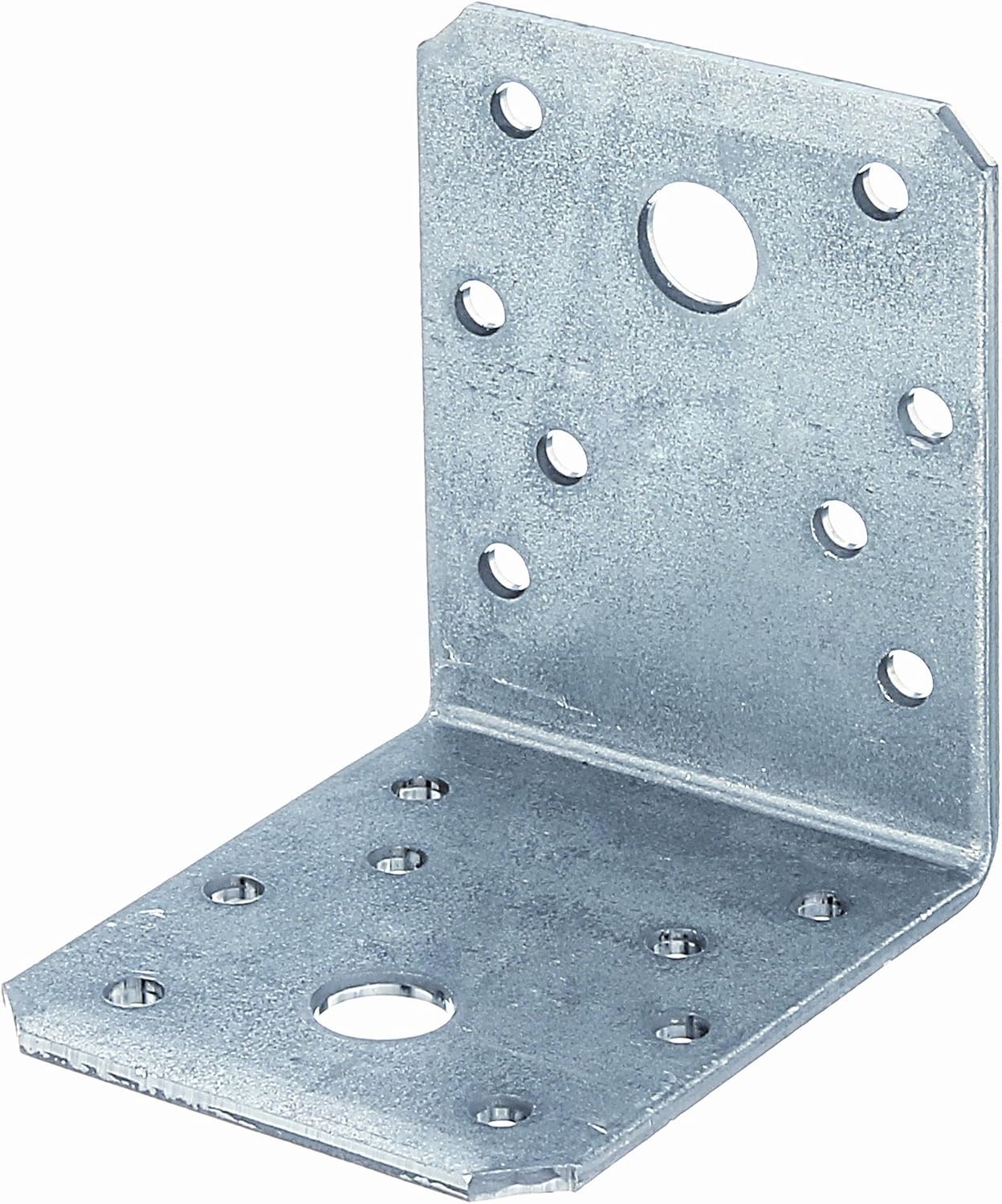 Angle Connector Craftsman Pack Sendzimir-Galvanised 70 x 70 x 55 mm / 50 STK, Silver - Image 3