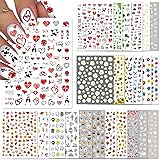 TailaiMei 24 Sheets Holiday Nail