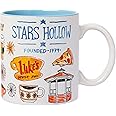 Silver Buffalo Gilmore Girls Destination Locations Icons Ceramic Mug, 20 Ounces