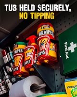 Big Wipes Holder Cage Van Wall Bracket Mountable Adjustable Heavy Duty Dispenser view 3