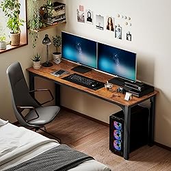 HOMCOM Modern Simple Large Computer Desk, 71" Long