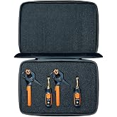 testo Smart Probe Kit - HVAC/R Gauge Set for Air Conditioning, Refrigeration and Heating System - AC Gauge Set with 2X 115i Clamp Meter and 2X 549i High Pressure Gauge &ndash; with Bluetooth
