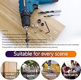 Rybtd Wood Dowel Jig Kit 6/8/10mm Drill Guide with Depth Stops Alignment Tool view 4