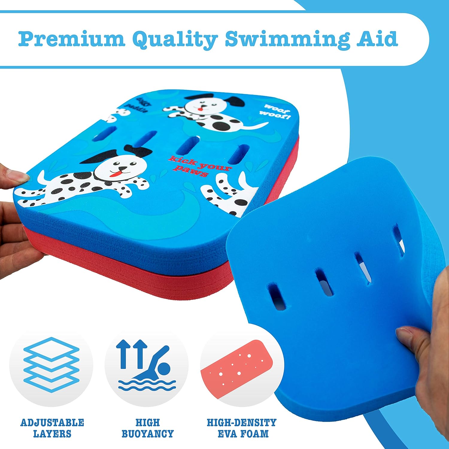 Sunlite Sports Pool Doggie Back Float, Swim Trainer Float with Adjustable Belt, Floatie with Multiple Layers, for Kids Children Toddler Swimming Safety : Sports & Outdoors
