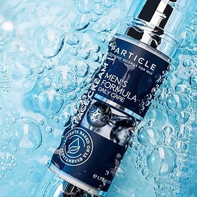 particle face cream for men