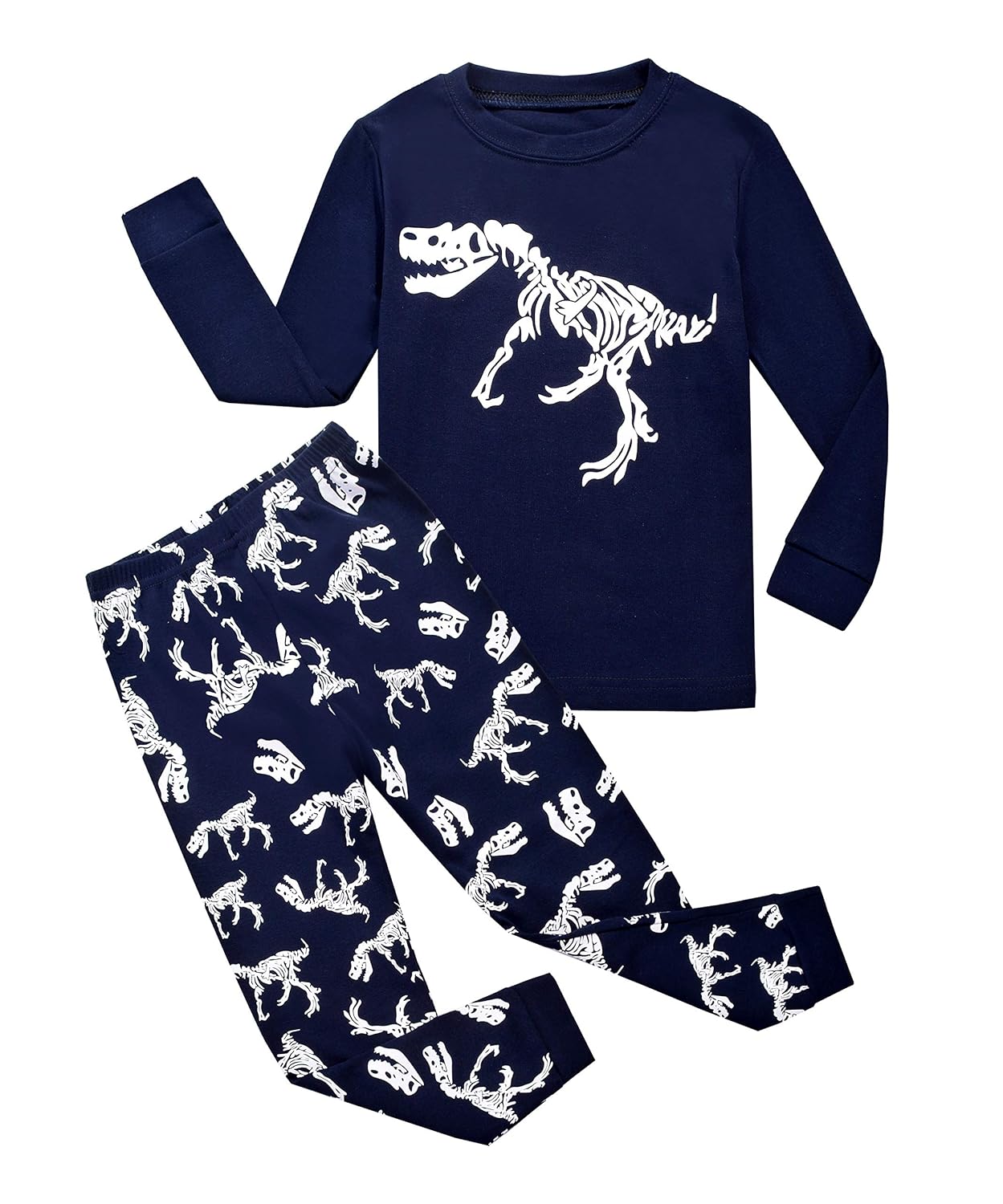 Produktbild von Garsumiss Jungen Schlafanzug Kinder Dinosaurier Pyjamas Sets Kleinkind Pjs Nachtwäsche 2-8 Jahre