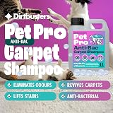 Dirtbusters Pet Pro Antibacterial Carpet Cleaner Shampoo 1L Wool Safe view 3