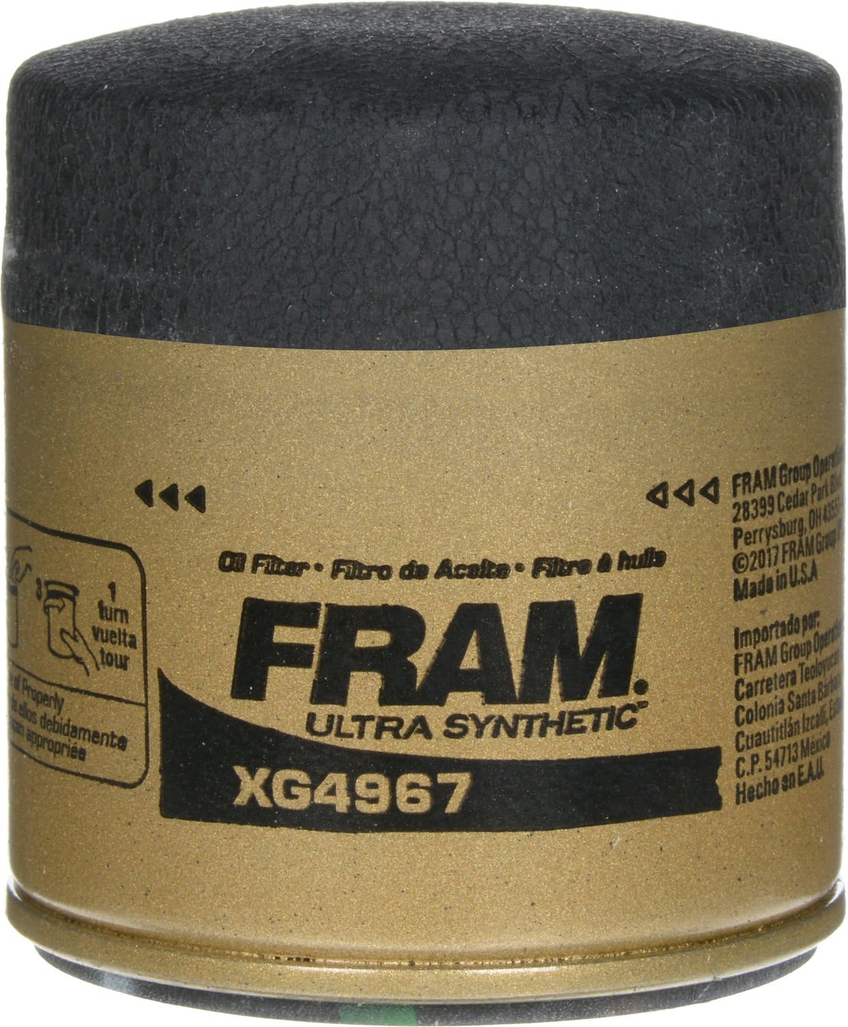 FRAM Extra Guard PH4967, 10K Mile Change Interval Spin-On Oil Filter: Automotive