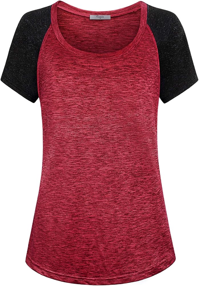 women's workout tunic tops