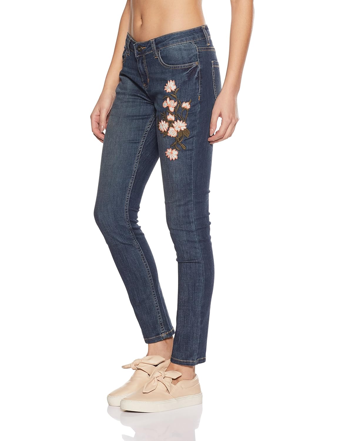 dj&c by fbb women's straight fit jeans
