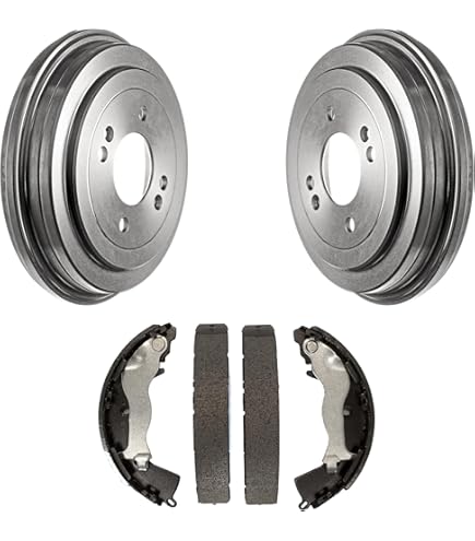 Stirling [REAR] Quality Brake Drums And Shoes Kit For Kia Rio5 2006