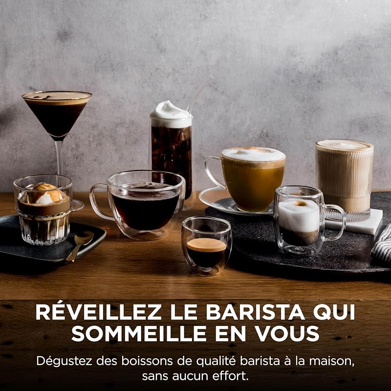 Luxe Premier, Machine a café a grain barista 3-en-1, 4 préréglages