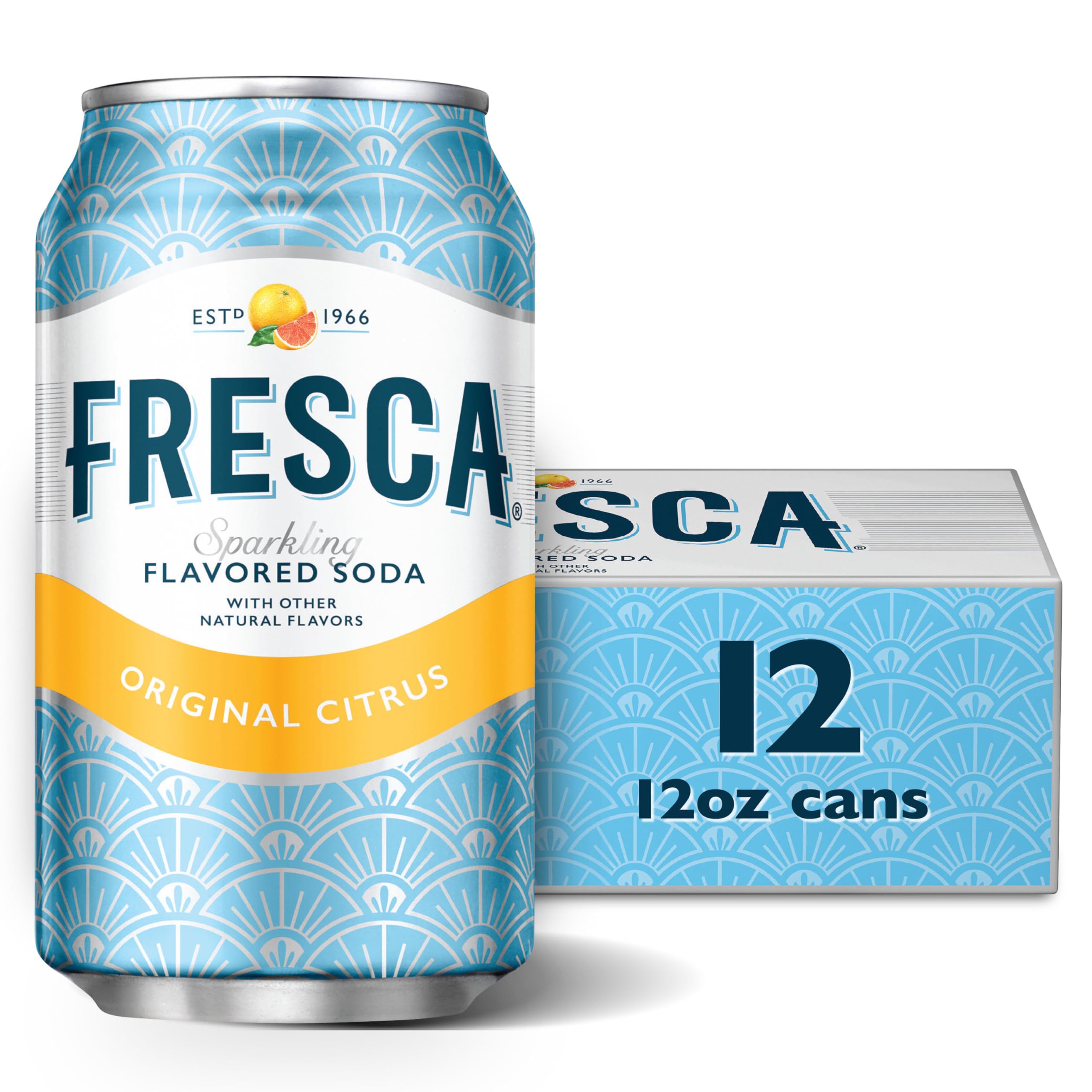 Fresca Citrus Soda, 12 Ounce