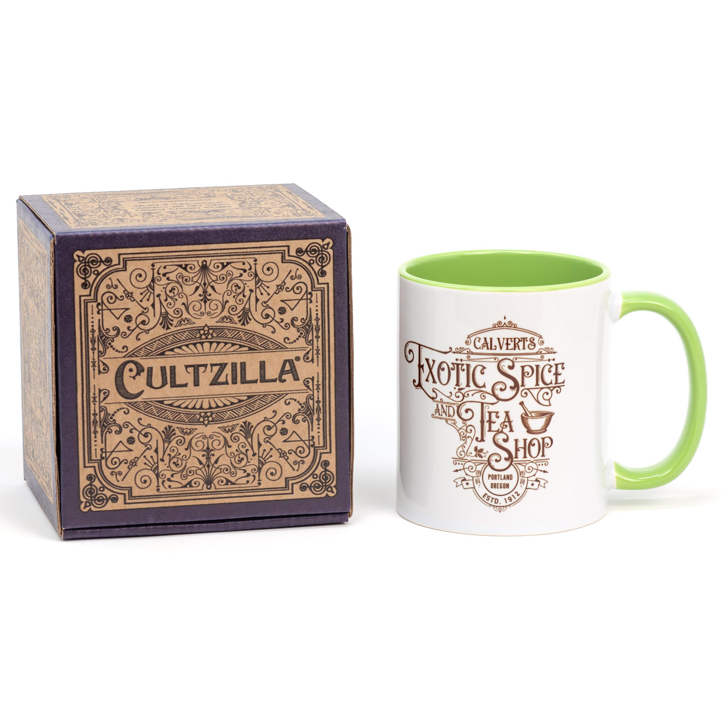 Cultzilla Grimm Calvert's Exotic Spice Shop Mug