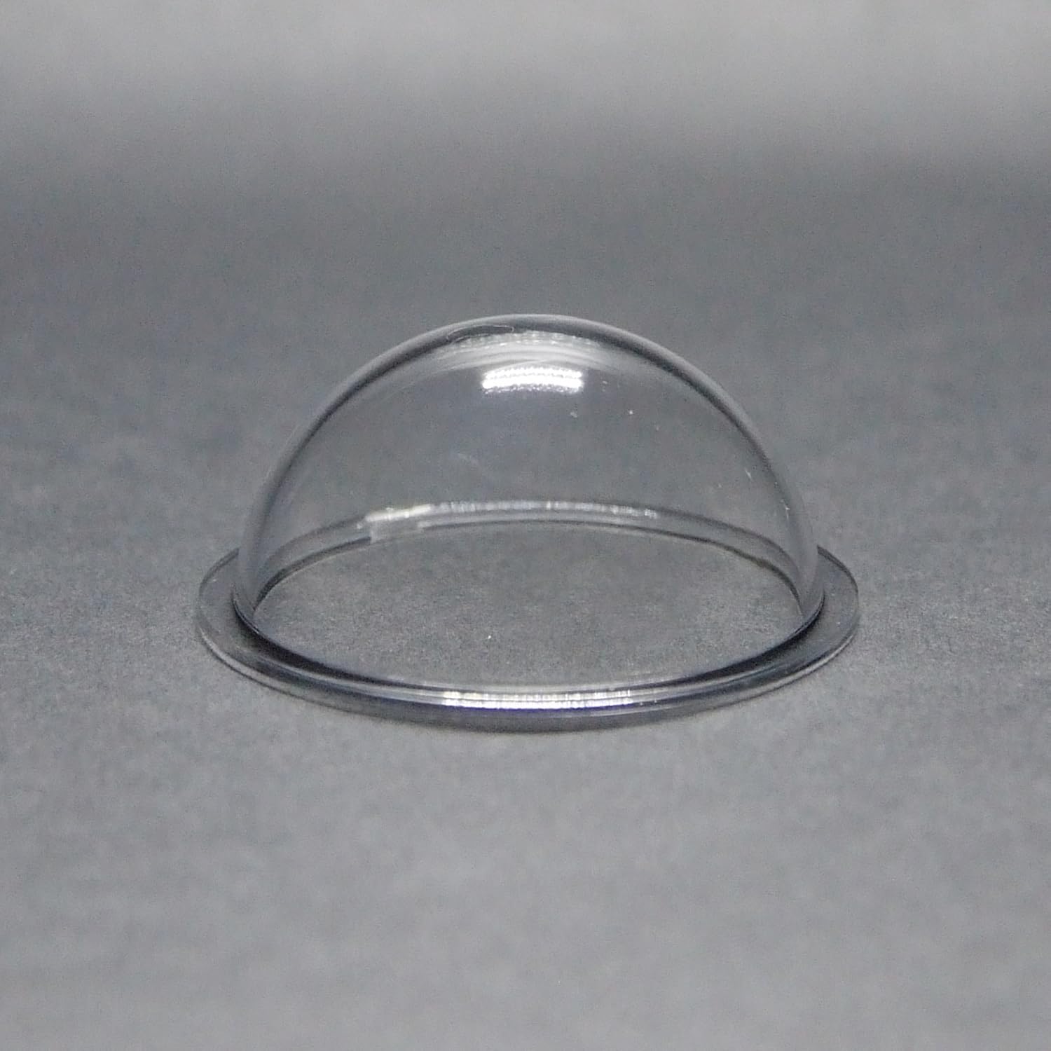 CATLABS Acrylic Domewith Flange Clear Plastic Hemisphere Multi Use