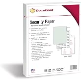 DocuGard Medical Security Papers, 24 lb Bond Weight, 8.5 x 11, Green, 500/Ream