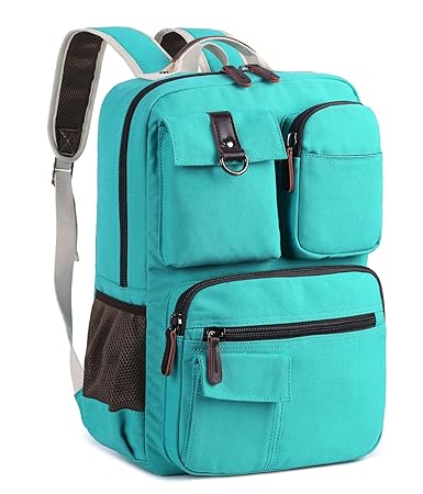 teal bookbag