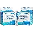 Swedish Nutra - Collagen Beauty | 10,000 mg Hydrolyzed Marine Collagen Liquid Supplement - 60 x 25 ml Daily Shots | Hyaluronic Acid and Vitamin C to Support Healthy Hair, Skin, Nails | Sugar-Free