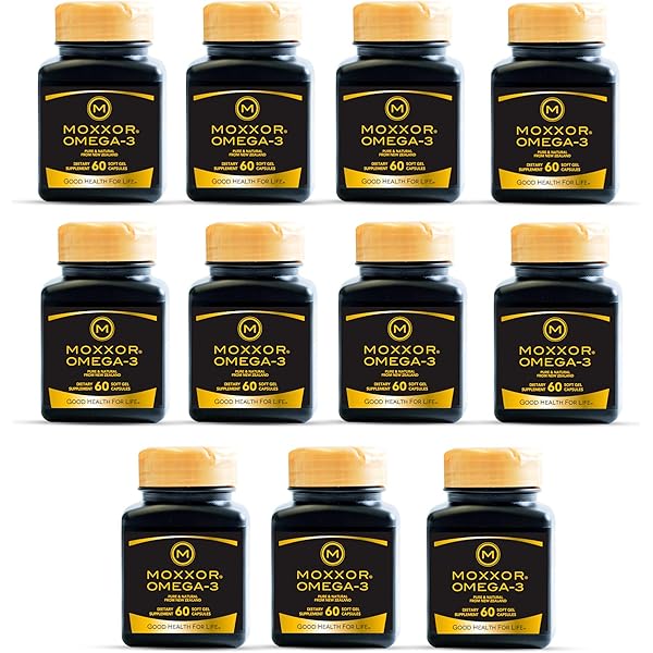 Amazon.com: Moxxor Omega 3 New Zealand Green Lipped Mussel Oil
