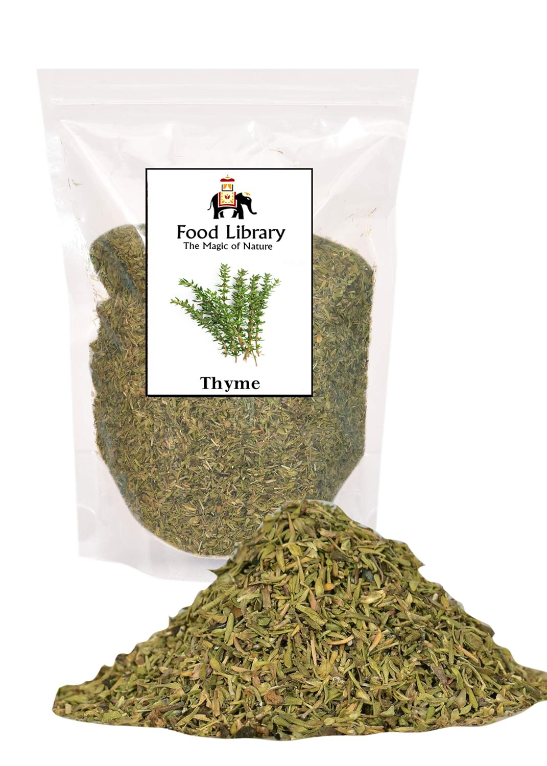 Food Library Dried Thyme Leaves (200 g) Amazon.in Grocery & Gourmet Foods