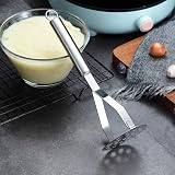 Berglander Stainless Steel Potato Masher Heavy Duty Ricer, Food Masher view 2