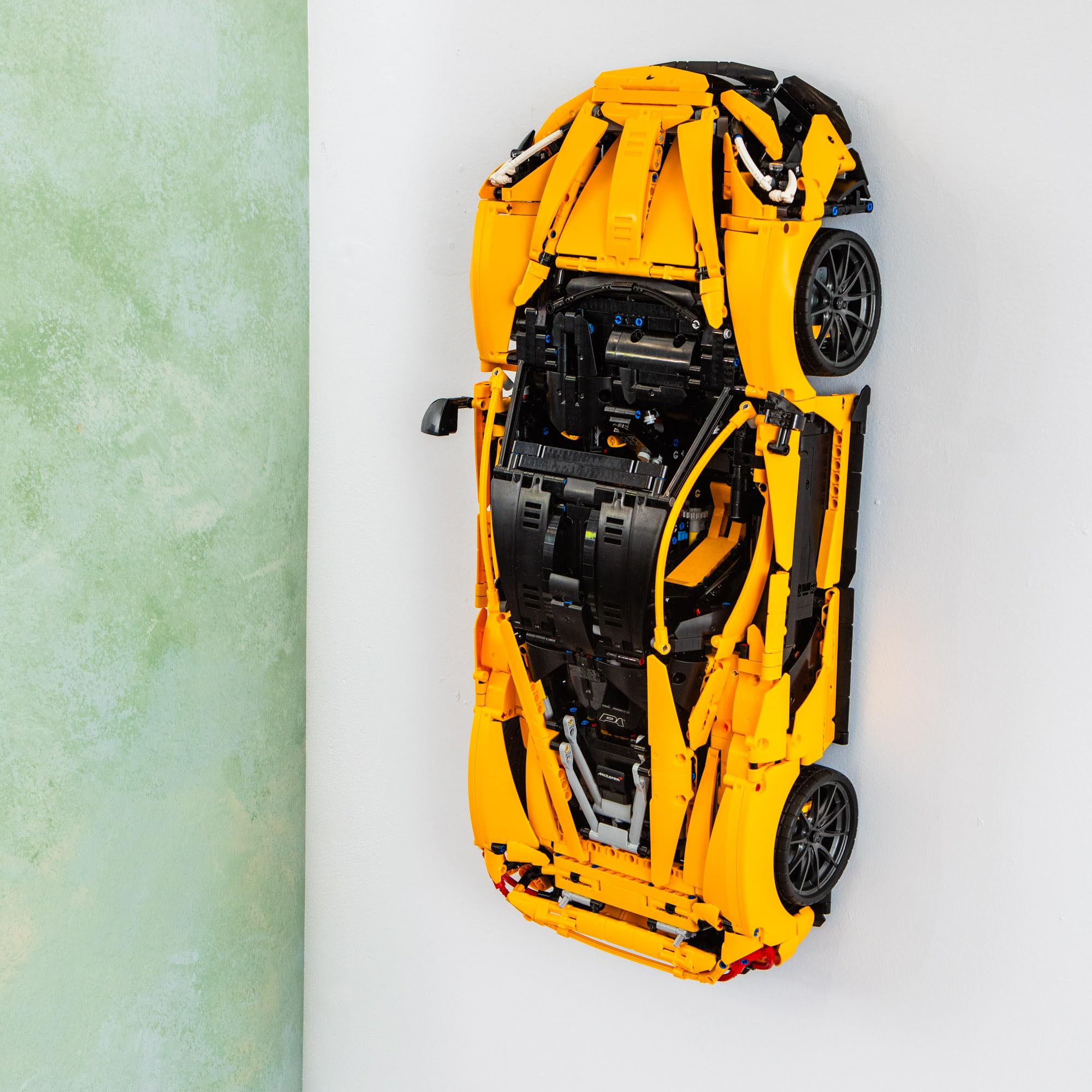 Brickify Wall Mount Bracket Compatible With Lego Technic McLaren P1 42172 - Securely Display Your Car - Lego Set NOT Included