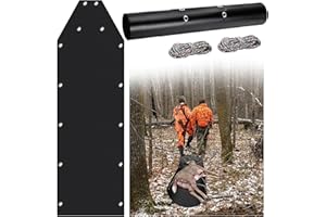 1 Pcs Deer Drag Sled, Thickened Tear Resistant Deer Cart Game Hauler with 2 Rope, Multi Purpose Utility Sled for Hauling Ice 