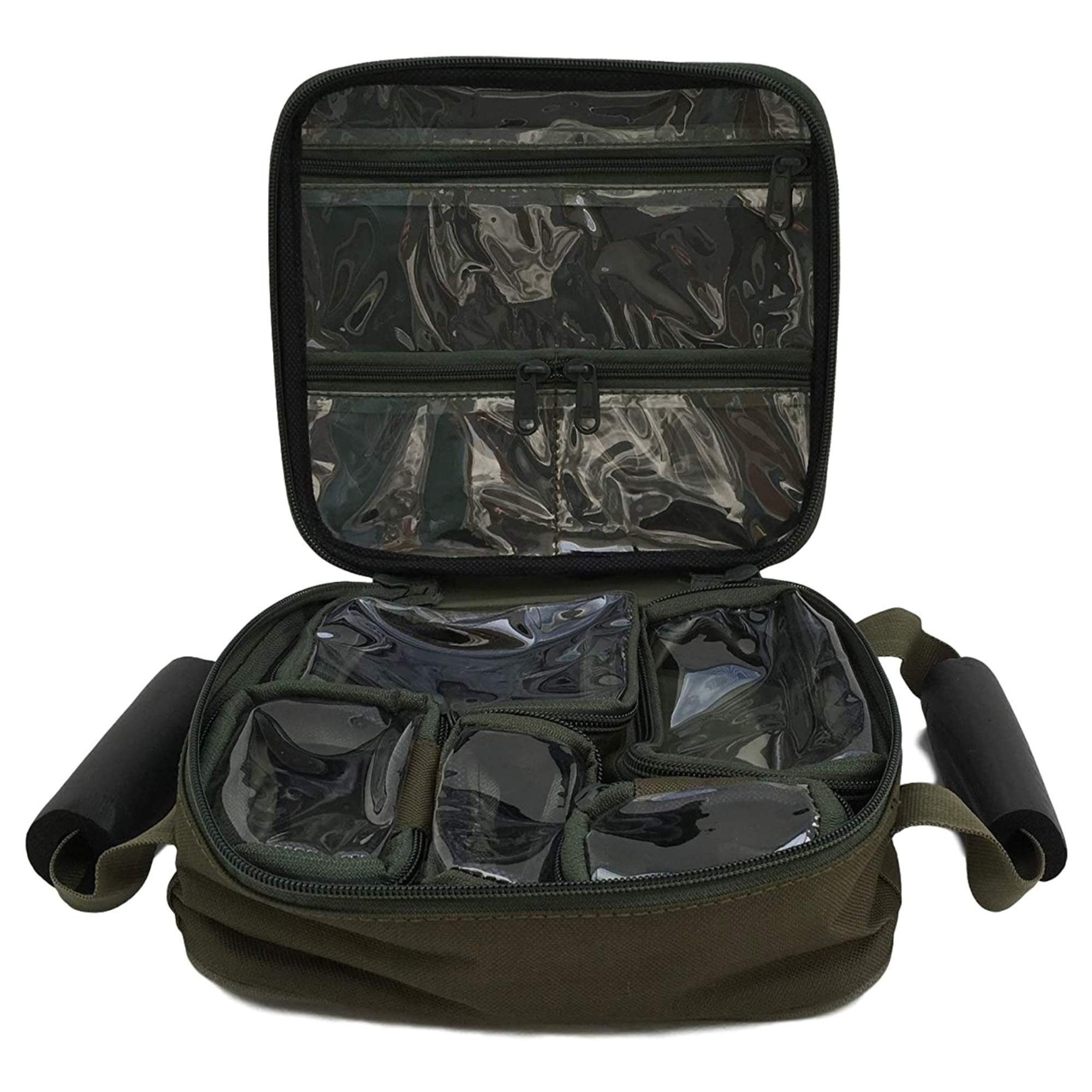 BZS Carp Lead Bag Modular Weight Bag System - Multifunctional Waterproof Backpack for Carp Fishing, Outdoor, Camping, and Hiking, (20cm x19cm x7.5cm)