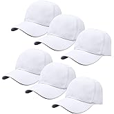 Gelante Plain Blank Baseball Caps Adjustable Back Strap Wholesale Lot 6 Pack