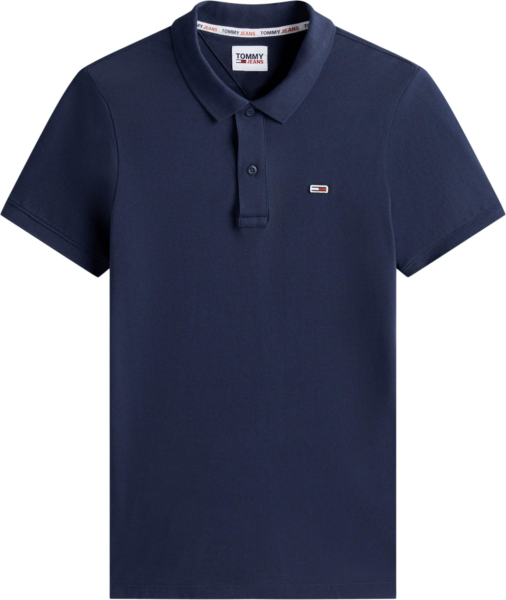 Tommy Jeans Herren Poloshirt Kurzarm TJM Slim Slim Fit, Blau (Twilight Navy), L 5