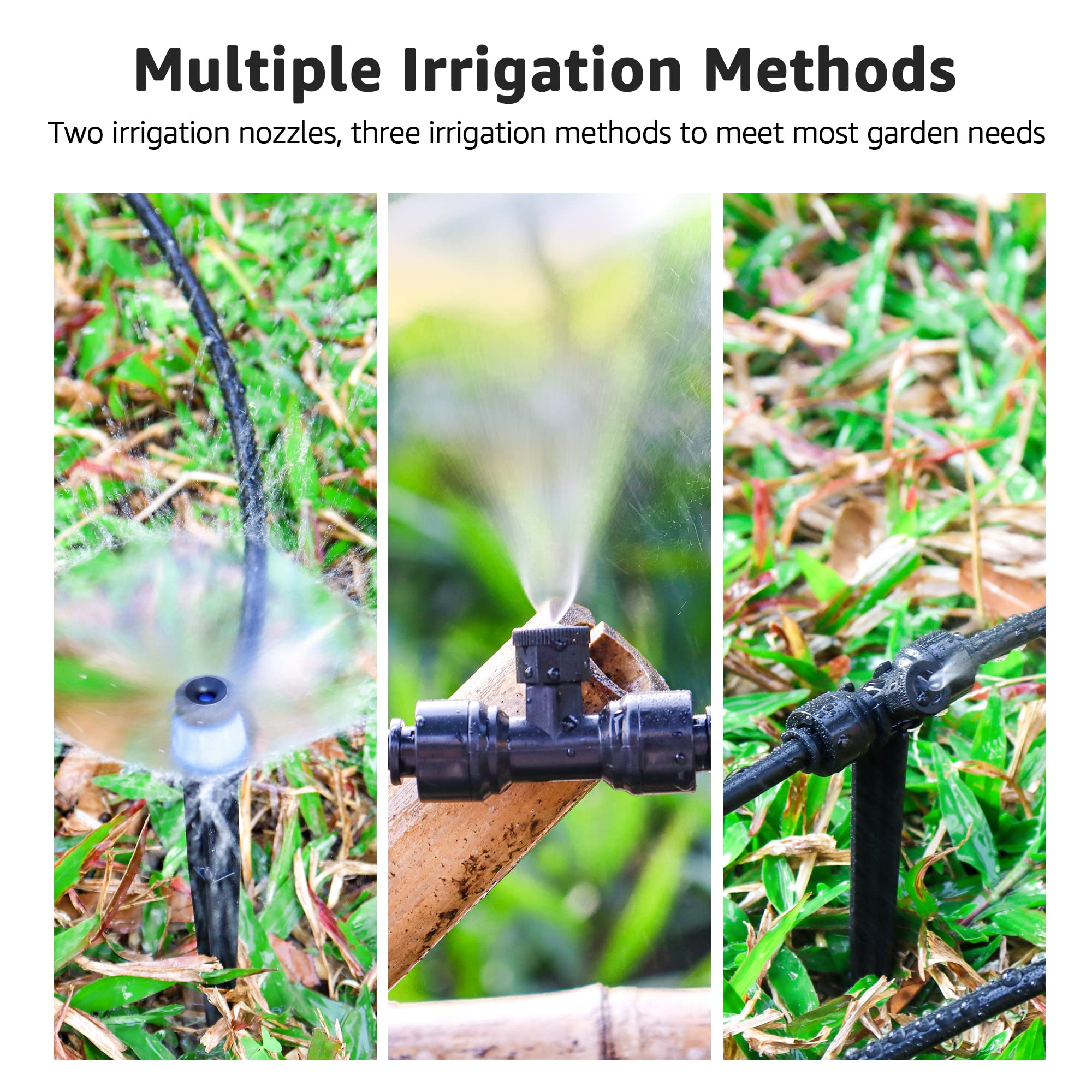 Mua MIXC Drip Irrigation Kit,Garden Plant Watering System with 100ft 1/ ...