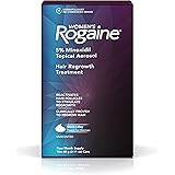 Women's Rogaine Treatment for Hair Loss & Hair Thinning Once-A-Day Minoxidil Foam, Four Month Supply