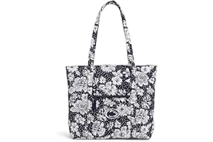Vera Bradley womens Cotton Collegiate Vera Tote Bag (Multiple Teams Available)