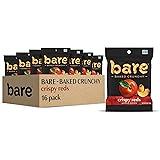 Bare Baked Crunchy Apple Fruit Snack Pack, Gluten Free Snacks, Fujis & Reds, 0.53 Ounce (Pack of 16)