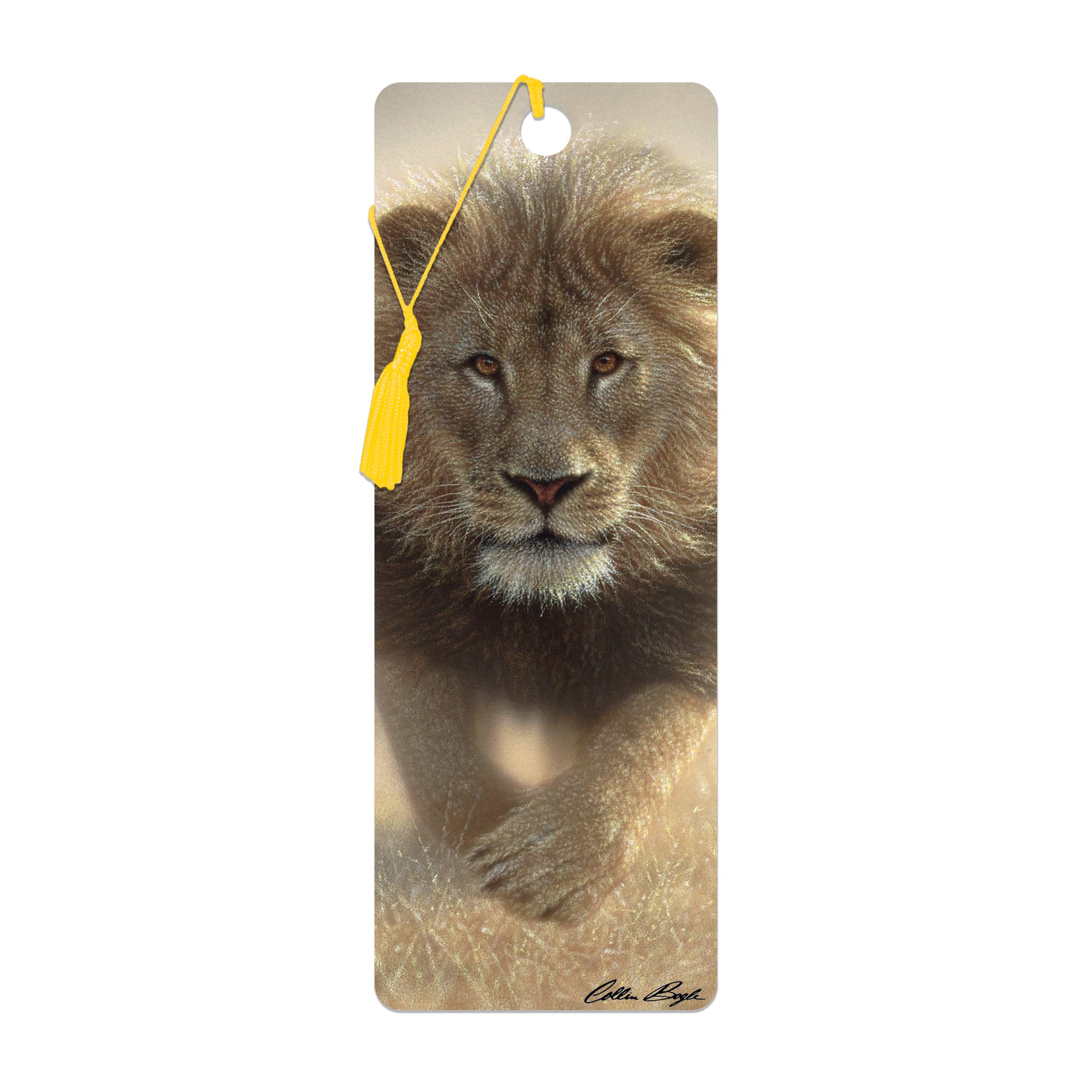 3D LiveLife Bookmark - Eat My Dust from Deluxebase. Cute Lenticular Lion Page Marker. Animal Themed Accessories for Book Lovers. Small Gifts for Men, Women, Writers and Teachers. โ image 1