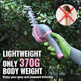 WORKPRO 2 in 1 Cordless Hedge Trimmer and Grass Shear 3.6V 2000mAh view 4