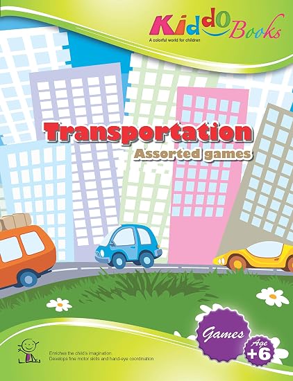 American Educational Products A-3002 Transportation Booklet For Kiddo (7290014543133)