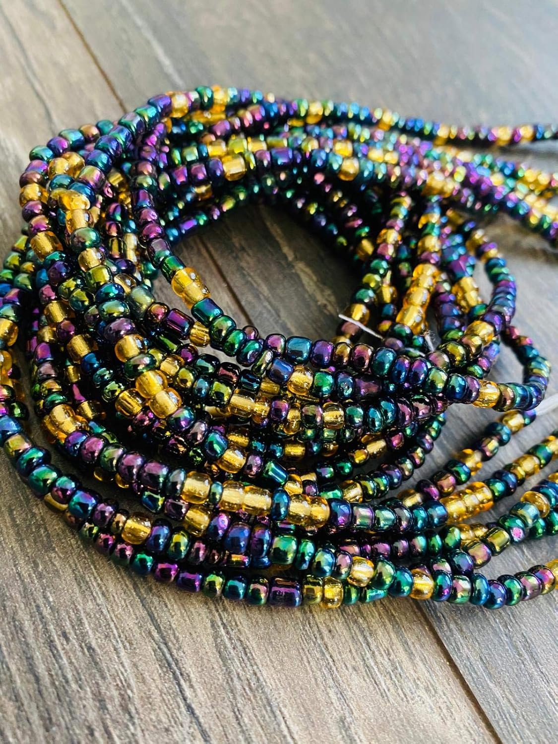 how to tie african waist beads